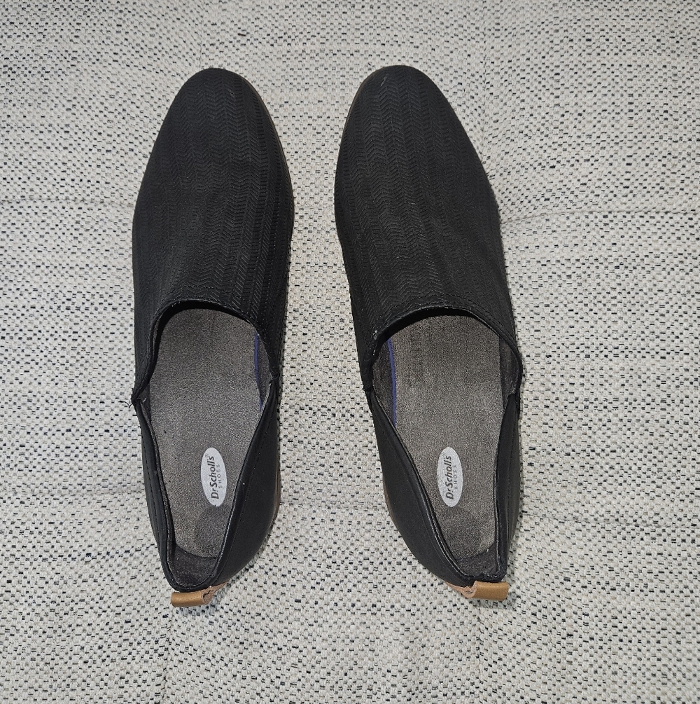 Dr. Scholl's Women's Black Slip-On Loafers
